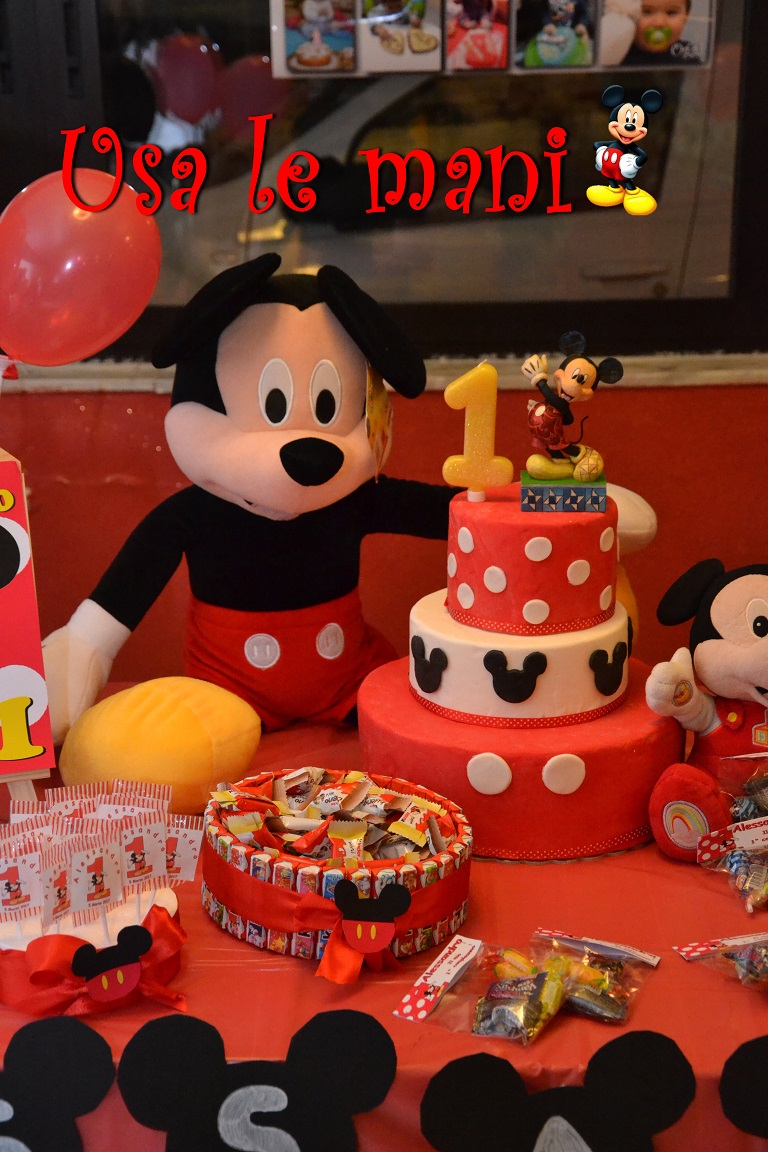Organizzare una Festa di Compleanno per bambini a tema Topolino- Mickey  Mouse - Penso Invento Creo